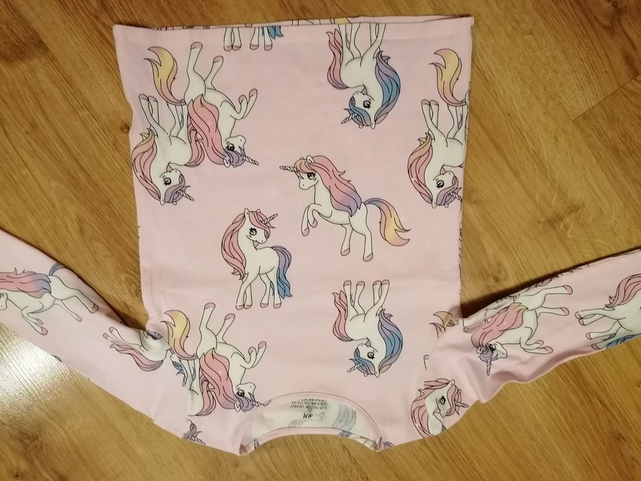 Bluzeczka hm 122/128 jak nowa