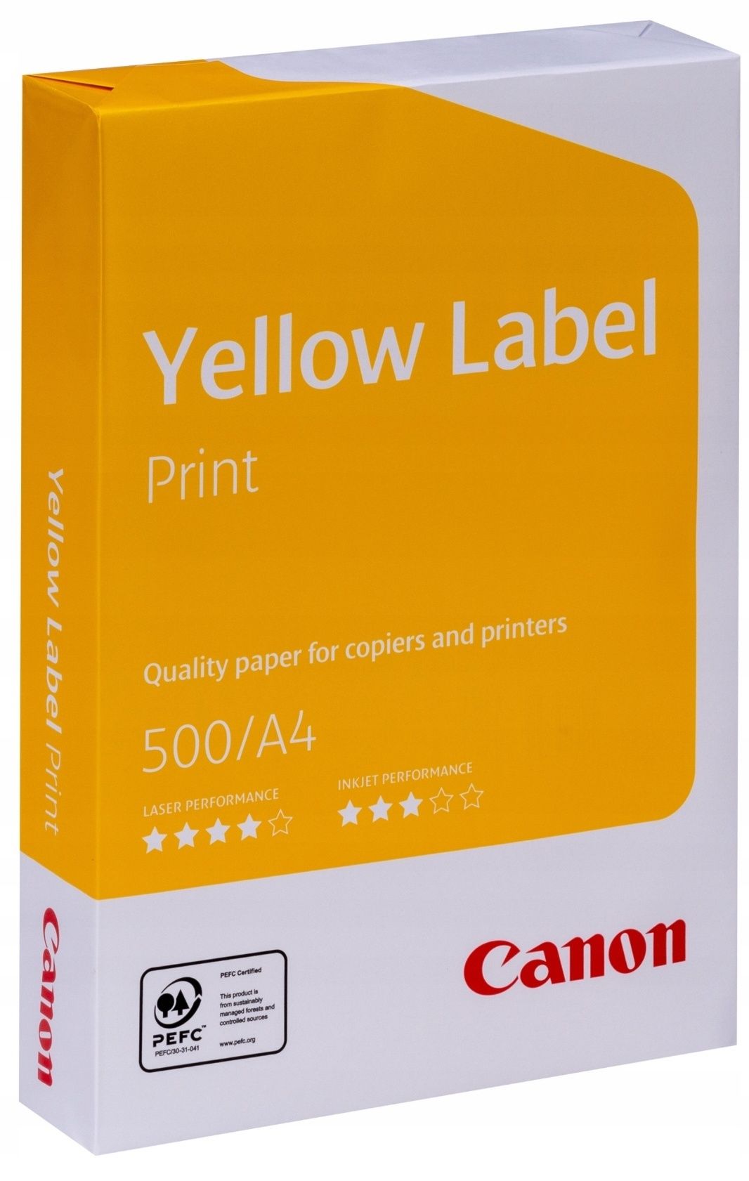 Papier ksero biały Canon Yellow Label 80g faktura