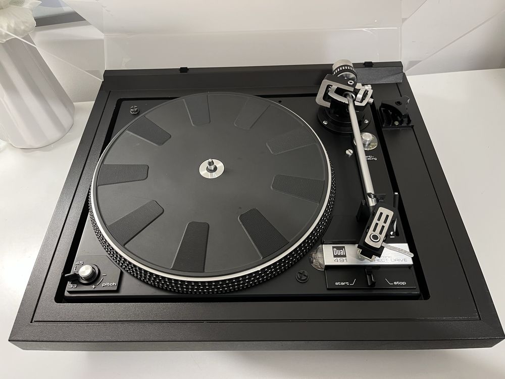 Gramofon Dual CS 491, serwis, nowa pokrywa.