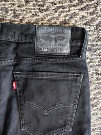 Spodnie Levi's 519 czarne rozm. 32/32 dopasowane Levis