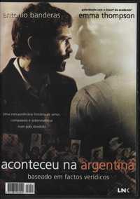 Dvd Aconteceu Na Argentina - drama - Antonio Banderas/ Emma Thompson
