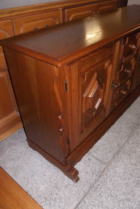 komoda dębowa szafka bieliźniarka  szuflady