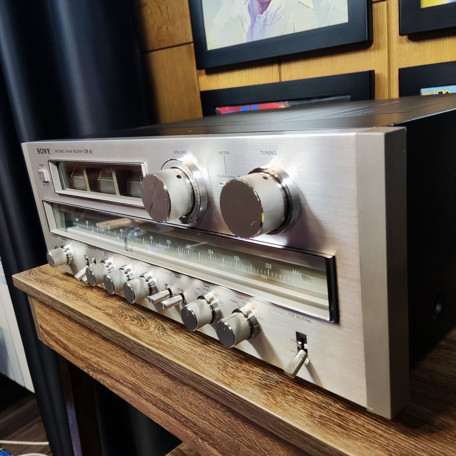 Amplituner SONY FM/AM STEREO receiver STR-V5 STR V5 Vintage