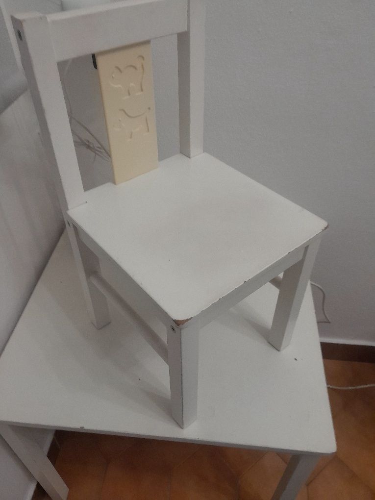 Mesa   criança cor branca ikea