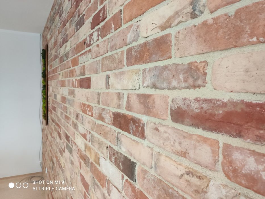 Płytki z cegły ceglane podłogi