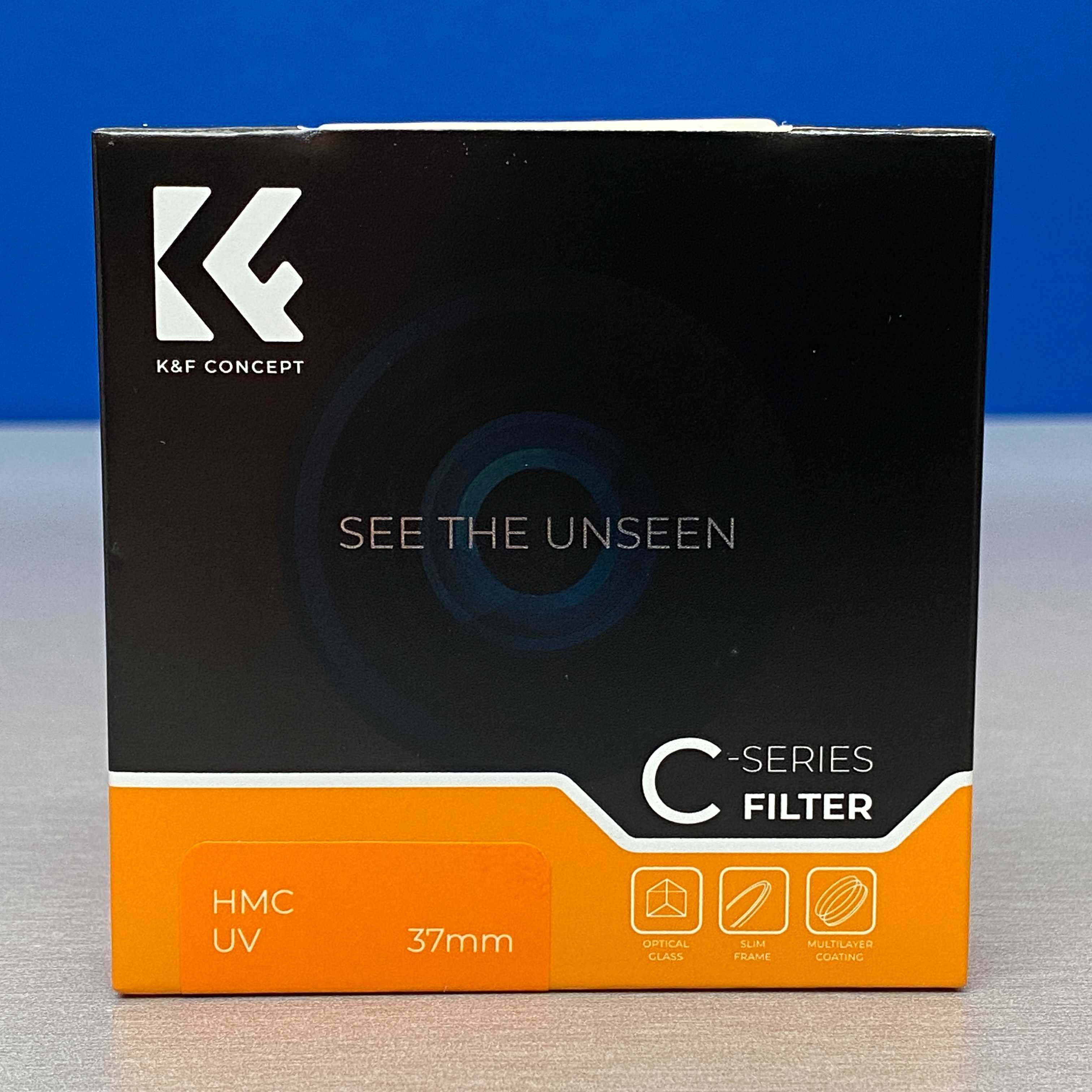 K&F Concept UV Slim 37mm (Filtro UV) - SELADO