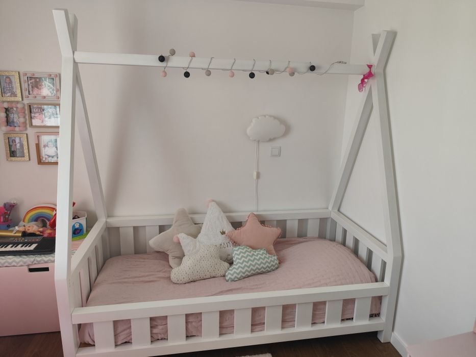Cama Tipi Nuvem de Pano