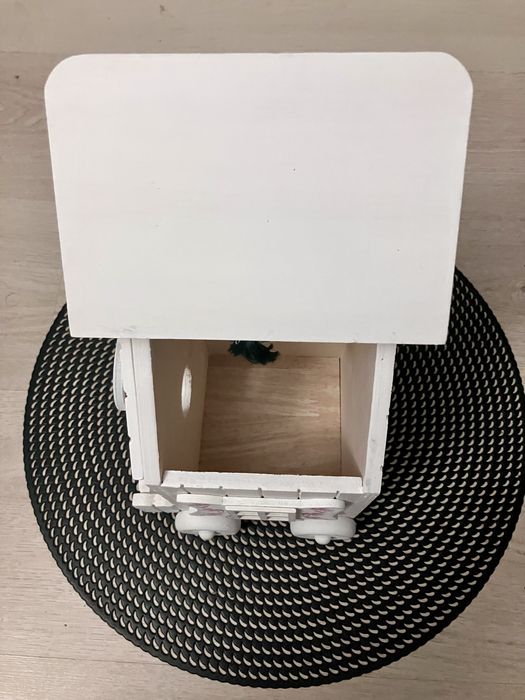 Garden&Fun lęgówka dla ptaków, biała, drewniana