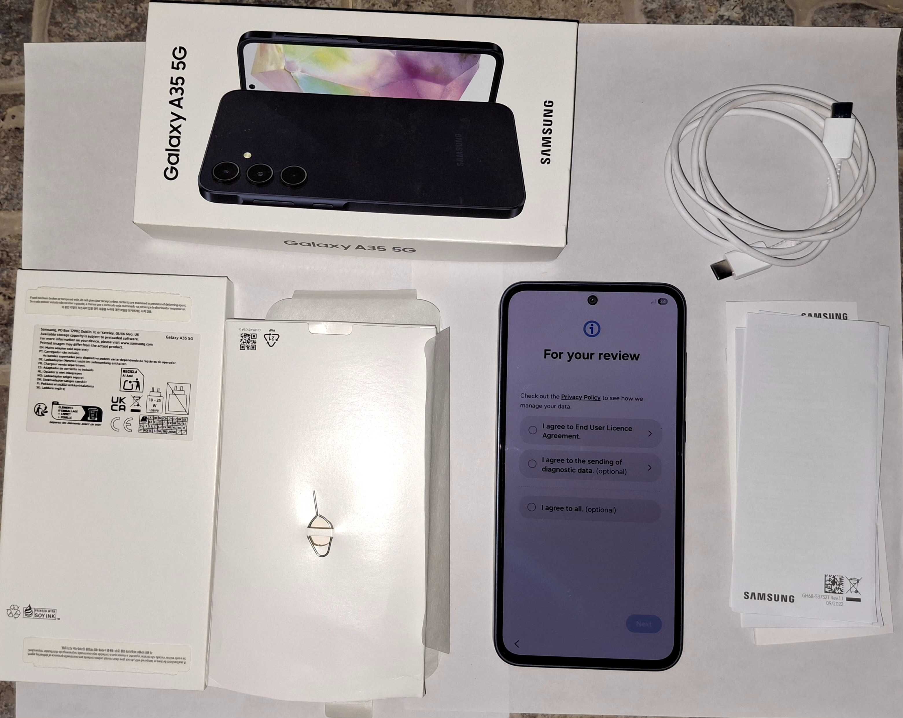 Smartphone Samsung Galaxy A35, 5G, 128GB