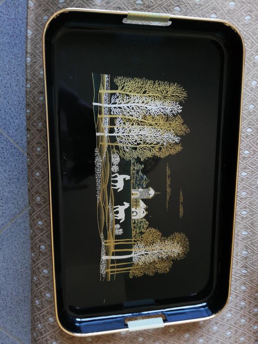 Lindo conjunto  de 3 tabuleiros novos, ainda na  própria caixa.