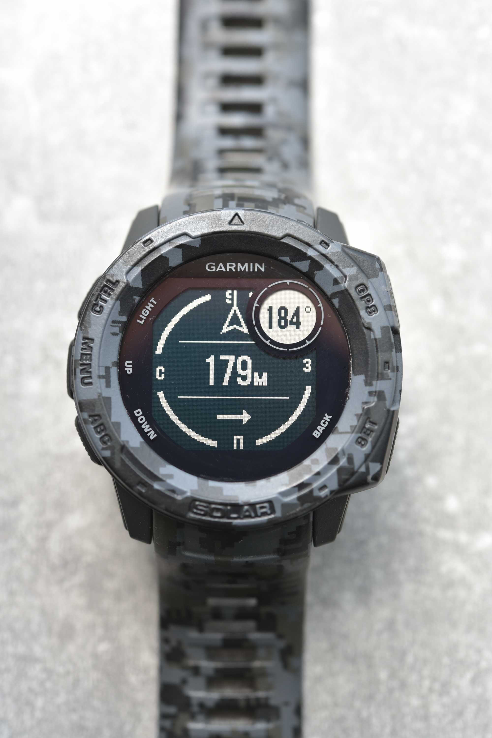 Garmin instinct solar camo pixel gps компас піксель