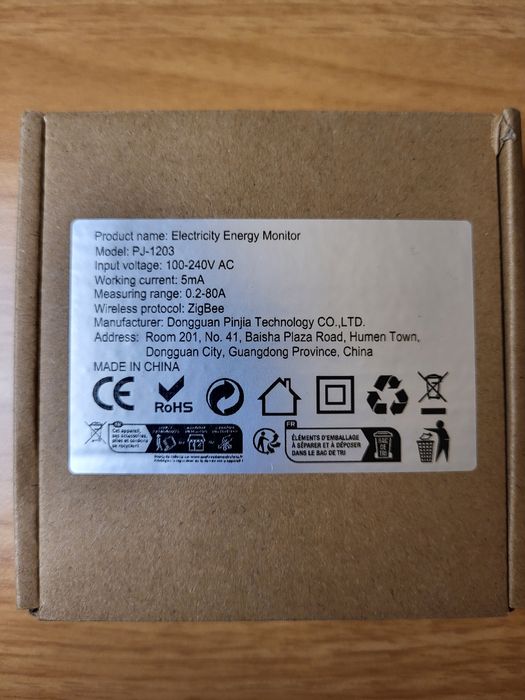 Smart Meter Zigbee Tuya