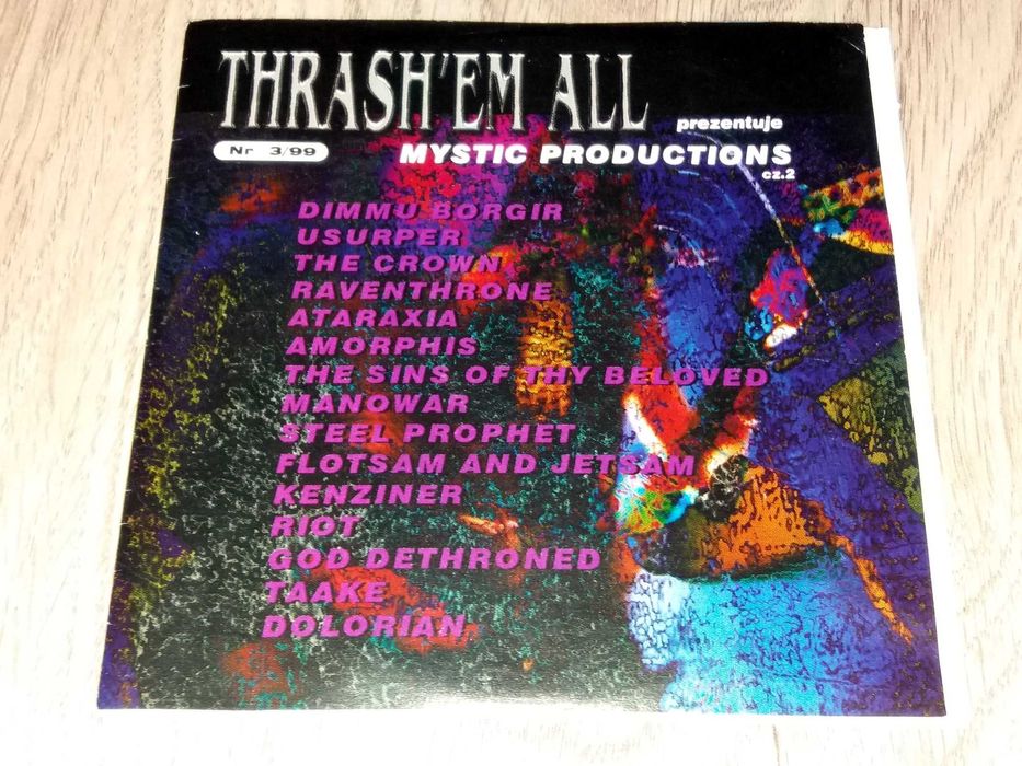 V/A - Mystic Production cz.2 Thrash'em All 3/99 CD metal thrash