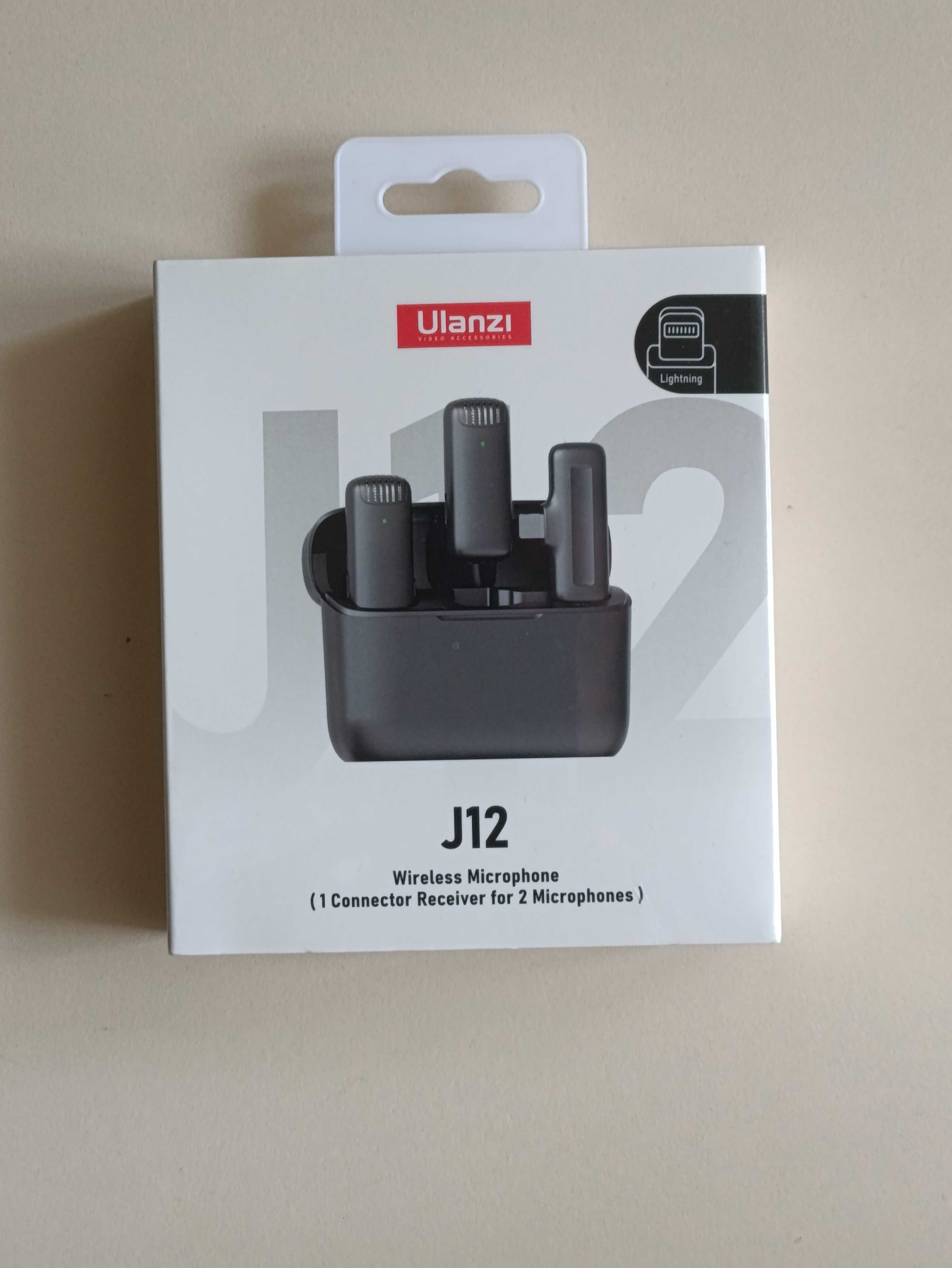 Ulanzi J12 type C безпровідний петличний мікрофон Ulanzi J12 lightning