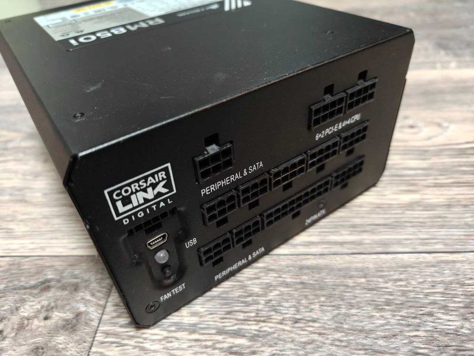 Блок живлення Corsair RM850i (RMi Series) – 850 Вт, 80 PLUS Gold