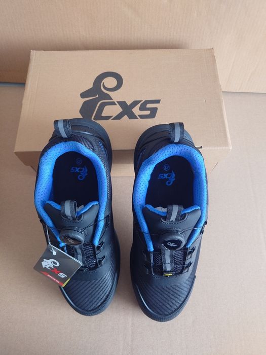 Półbuty robocze r.44 OCHRONNE S1PS przewiewne BUTY BEZ PODNOSKA BOA