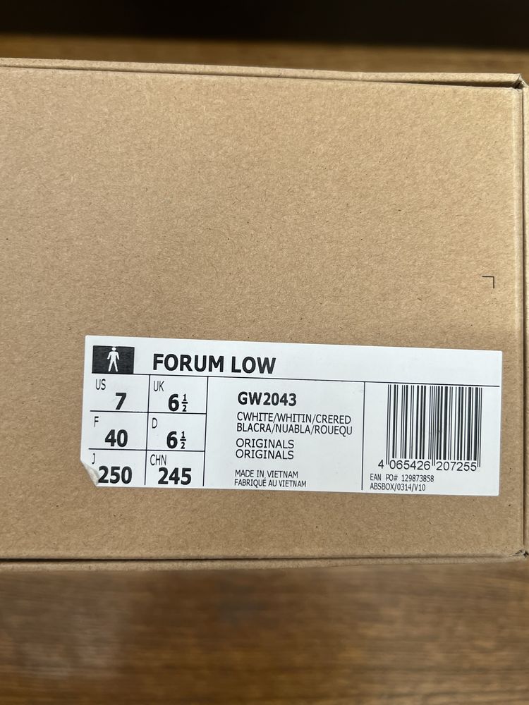 adidas forum low