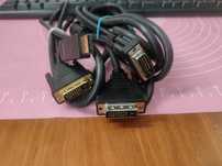 Кабель мультимедійний DVI-D(Dual Link) 3 м та DisplayPort - DVI  1 м