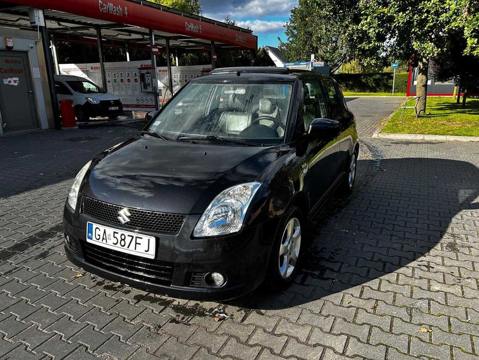 Suzuki Swift IV 5D/2006/1.3DDIS/bardzo bogaty/skóry/szyberdach/opłaty