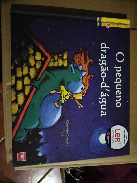 Livro infantil O pequeno dragão d' água em ótimo estado