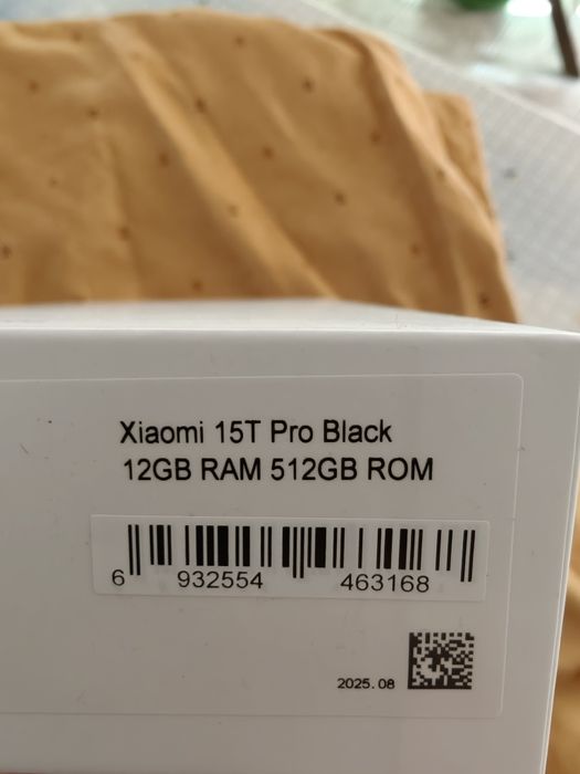 Xiaomi 15t pro novo