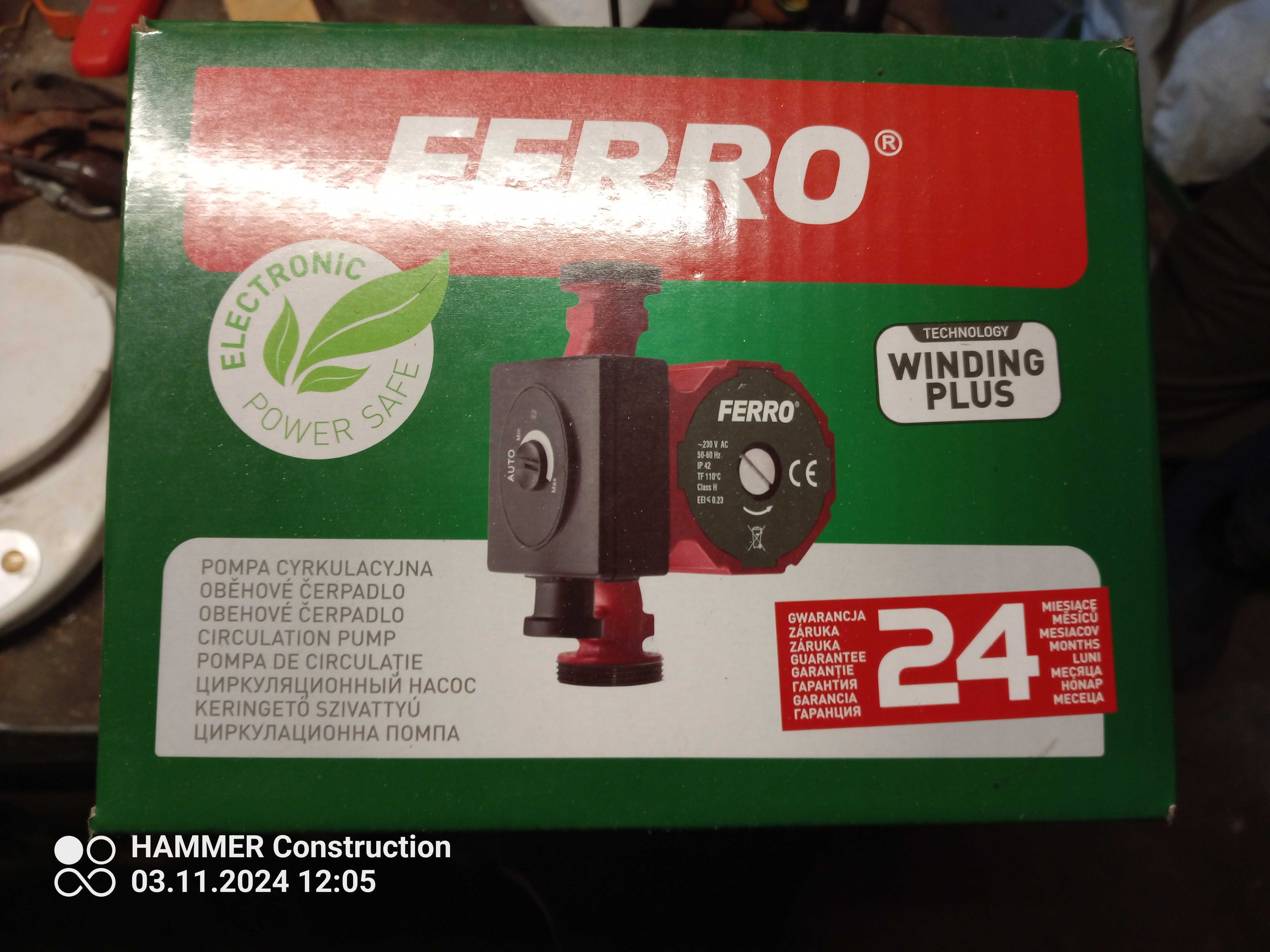 Pompka c.o ferro