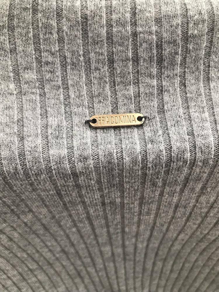 Vestido cinza fracomina