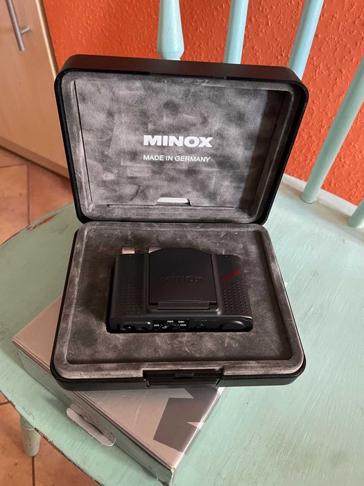 MINOX GT-E z obiektyw MC Minoxar 2,8/35 idealny z papierami i opakow