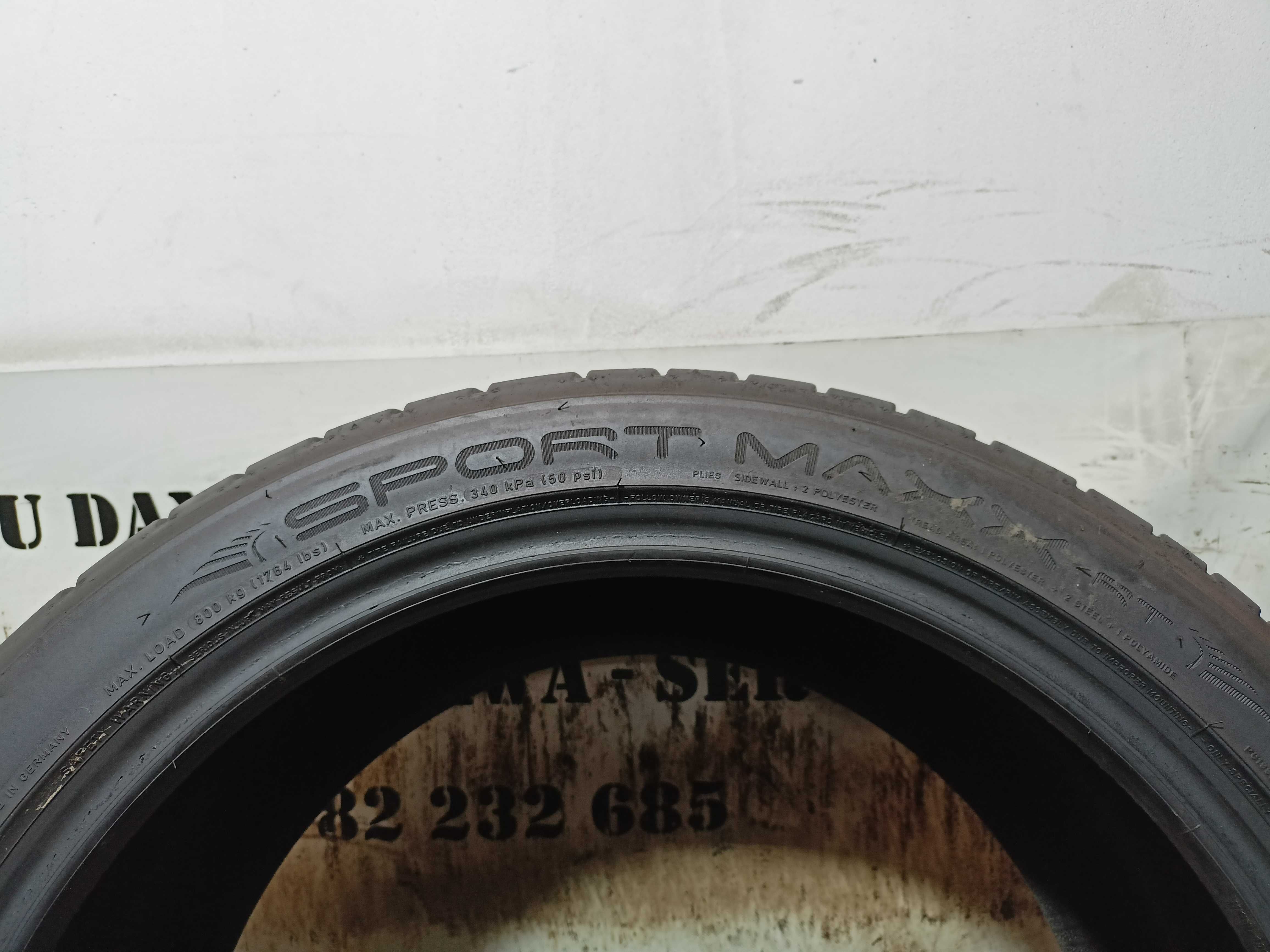 Dunlop Sport Maxx RT 255/40/19 2015rok 100Y 6,5mm (1815)