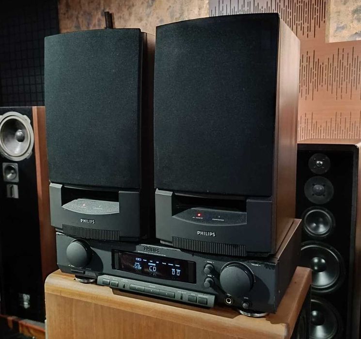 Philips 70 dss 940 активні полочники + dsc 950 підсилювач попередній