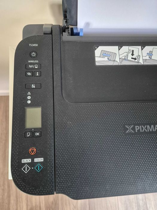 Canon Pixma TS3450 WiFi Kolor błąd E