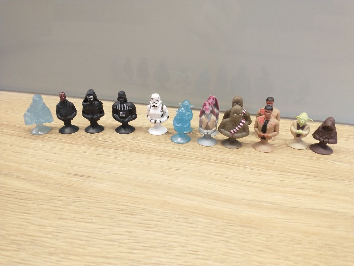 Figurki Star Wars, Gwiezdne Wojny, Stikeez, kolekcja, zestaw