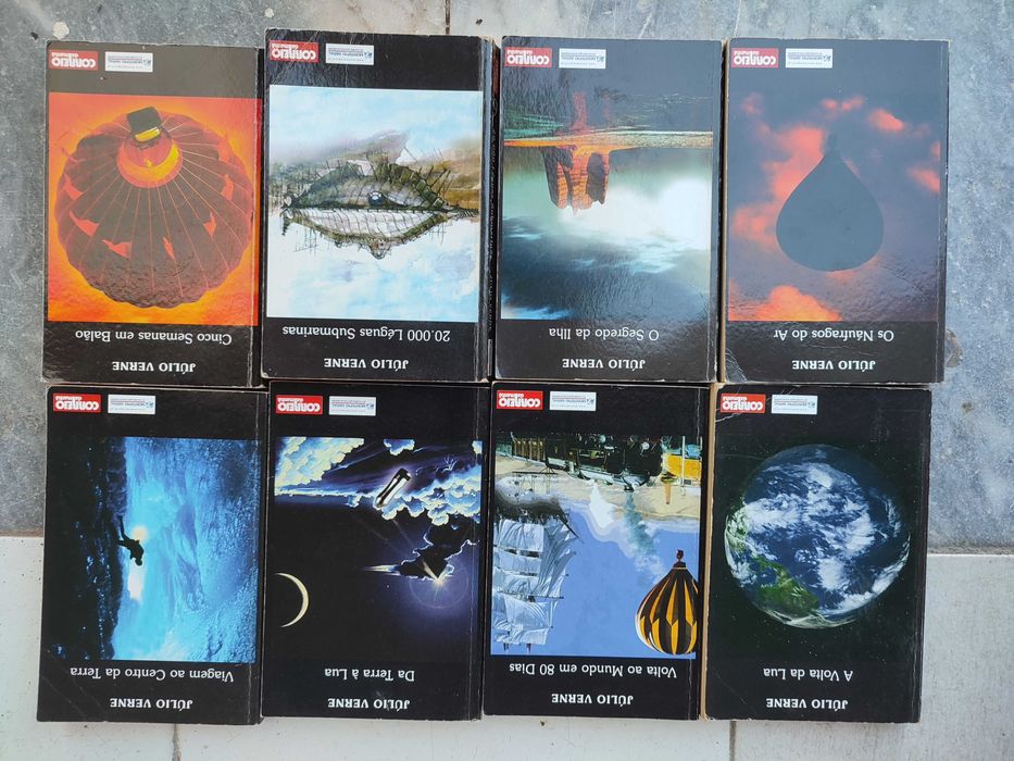 8 Livros de Júlio Verne - Edição CM