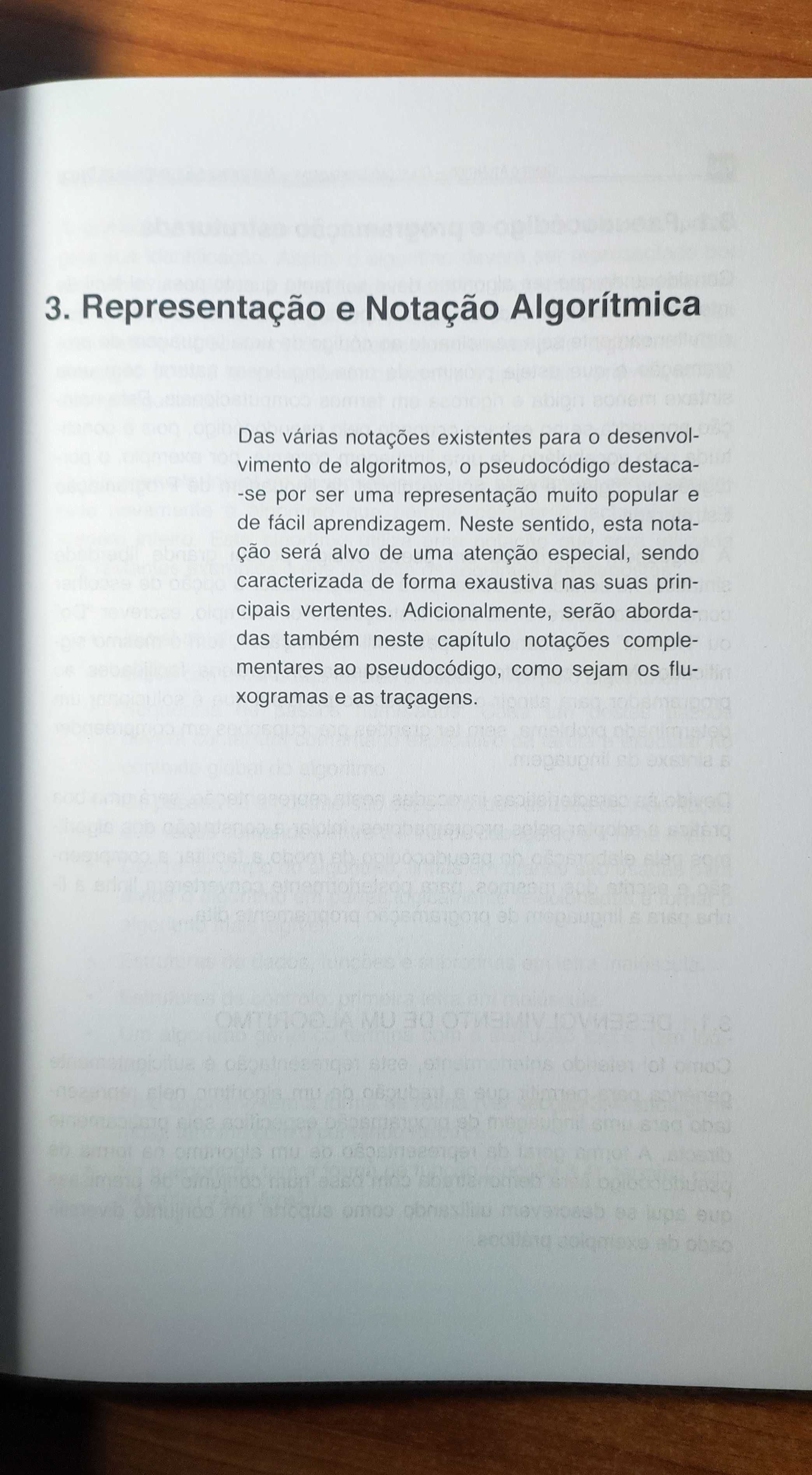 Livro "Algoritmia e estruturas de dados"