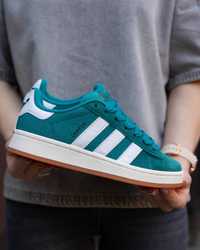 Жіночі кросівки Adidas Campus Dark Green White