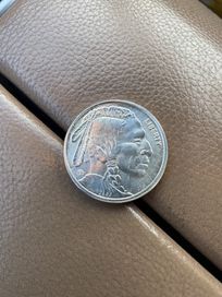 Srebrna moneta one ounce .9999 fine silver