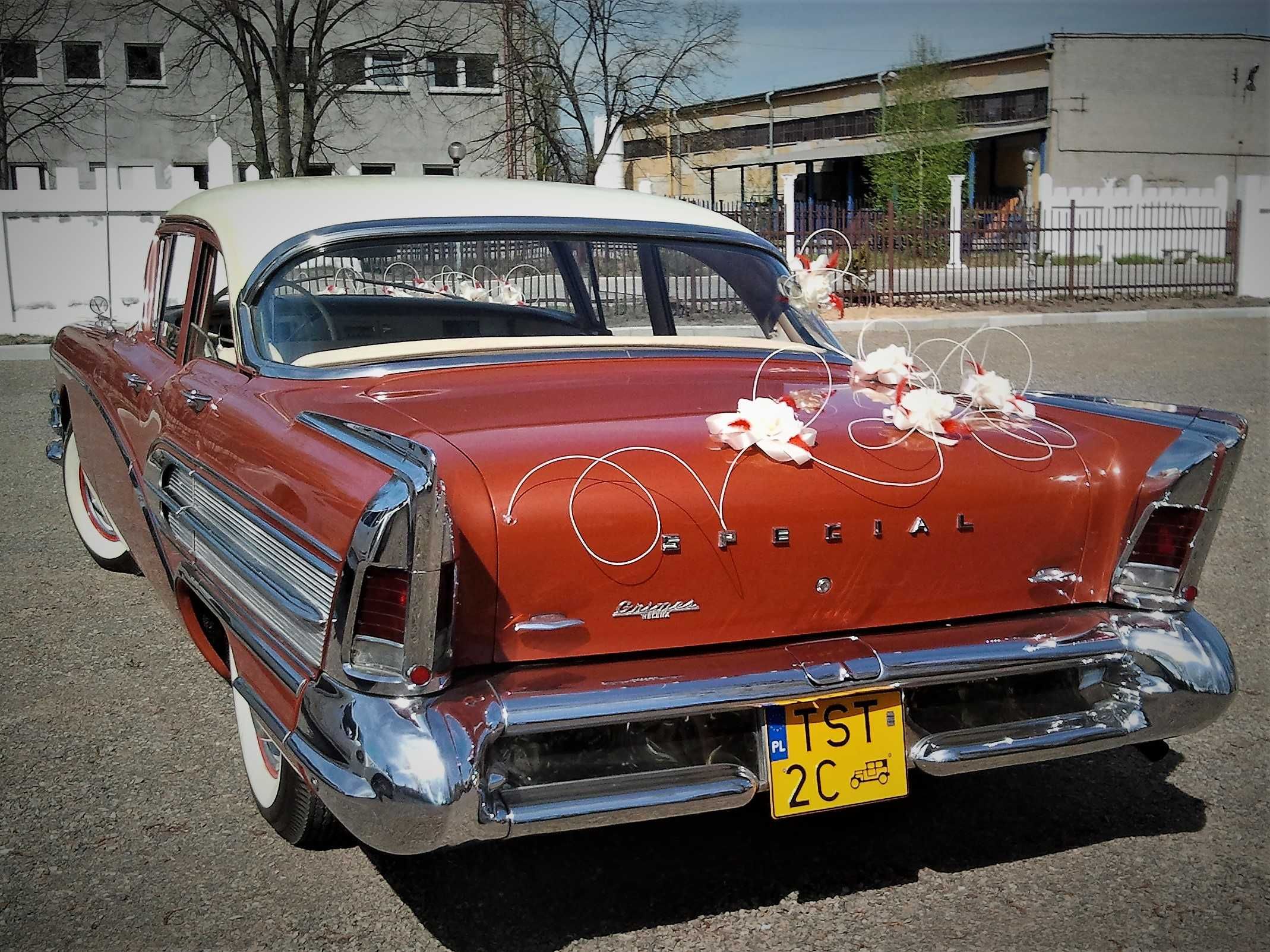 Auto do ślubu Buick Special'58 samochód na wesele