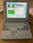 Laptop Toshiba Satellite 200CDS retro pentium Windows 98