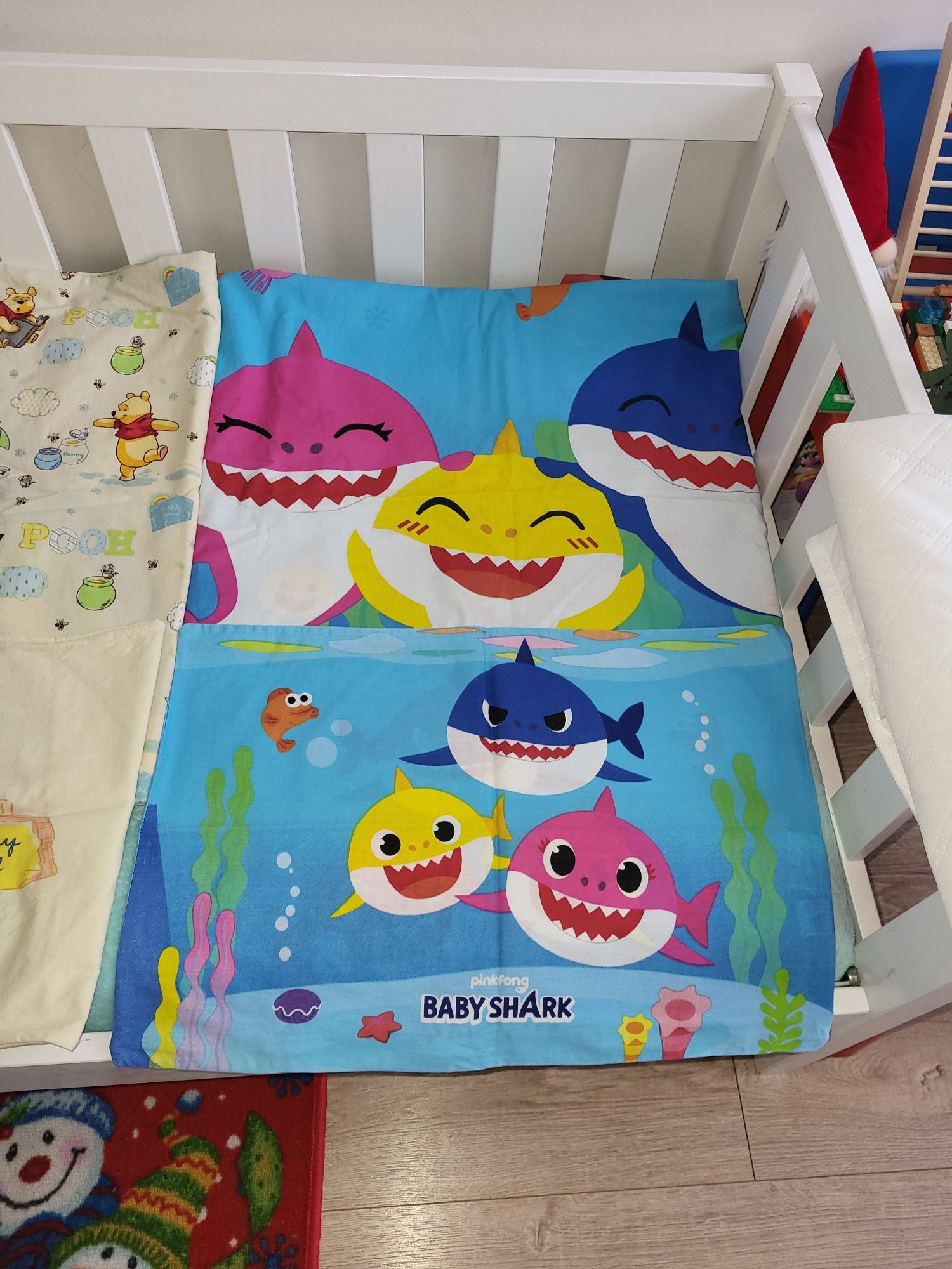 Pościel komplet Pościel dziecięca baby shark baranek owce puchatek