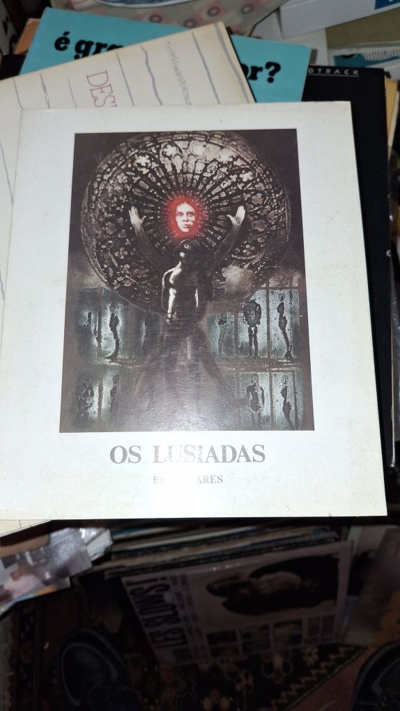 Os Lusiadas Eros e Ares prefácio Natalia Correia 1980