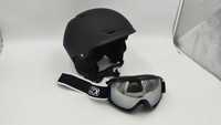 Kask Narciarski plus gogle Findway r. L 59-63cm (AN36)