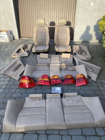 Fotele, lampy, radio BMW E46 coupe
