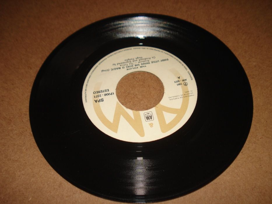 Raro Vinil Single The Police – Every Little Thing She Does Is Magic