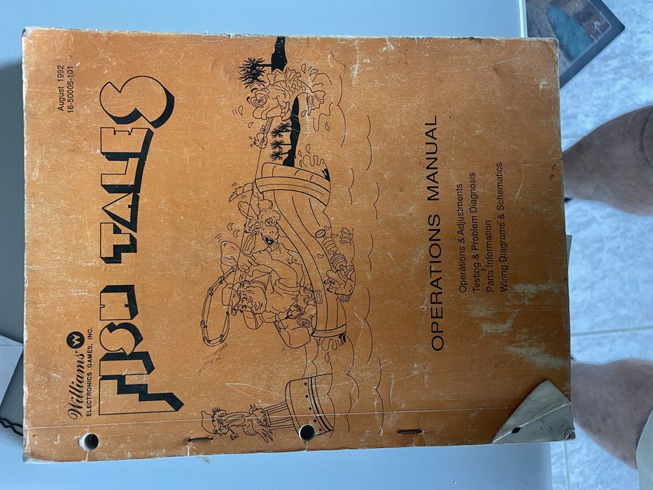 Manual Flipper Fish Tales | Williams