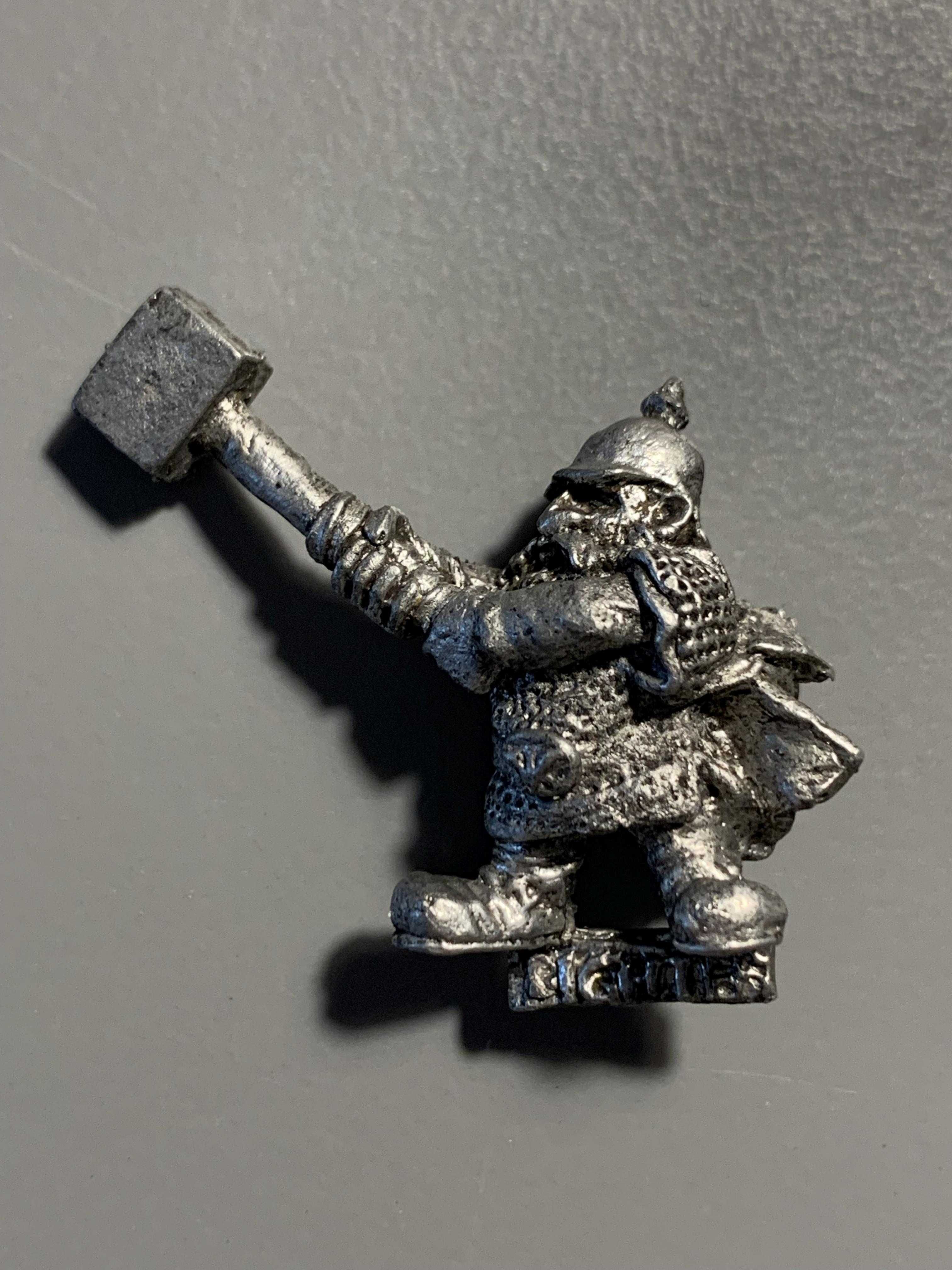 Warhammer Battle: Dwarf Adventurers - Hero Hammergrim, oldhammer