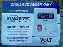 Zasilacz Awaryjny VOLT Polska sinusPRO 800 E 12V.