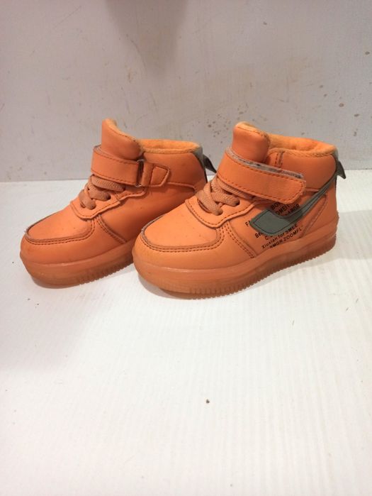 Хайтопи хайтопы кроссовки 14,5 теплые на флисе весна утеплені кросівки