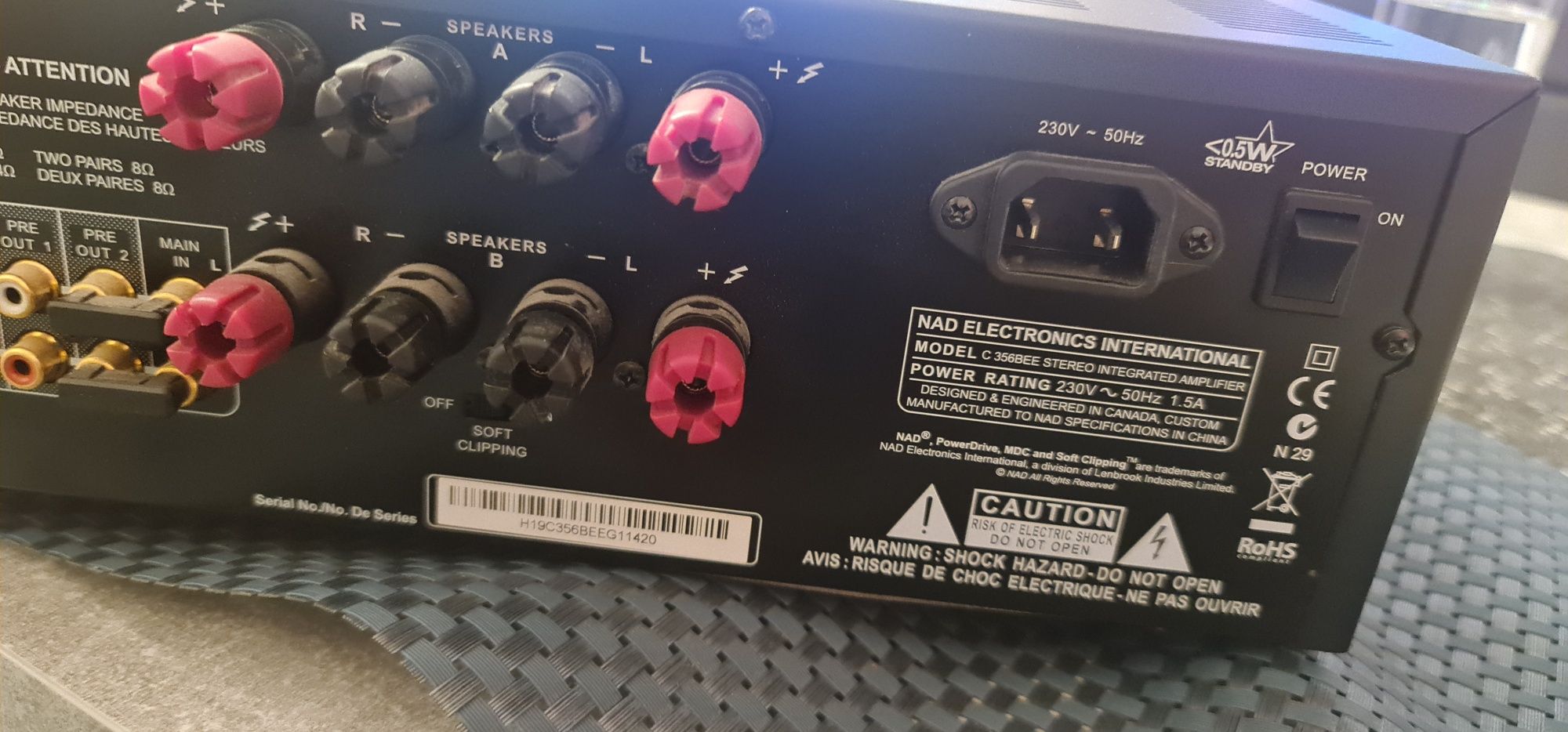 Nad C356 bee wraz z DAC Nada Pilot