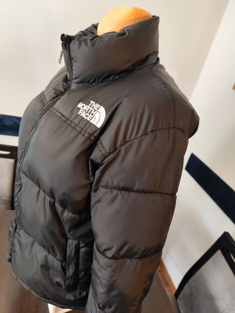 Kurtka The North Face 700 Nuptse pikowana wiosenna przejściowa puchowa