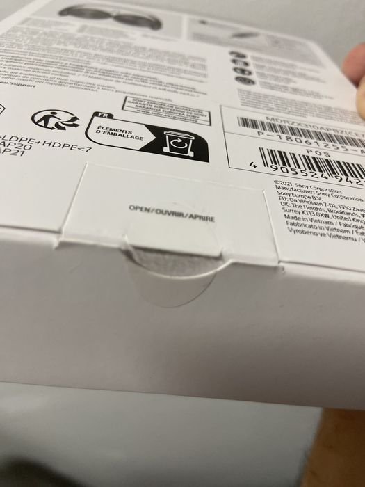 Auscutador Sony - NOVO - Lacrado - Fone - Auricular